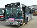 方向幕が「教習車」表示の復刻塗装車 （2H055号車：京急ファインテック久里浜事業所にて、除籍済）