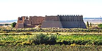 Fortress of Kyzyl-Kala, partially restored (1st-4th century AD)