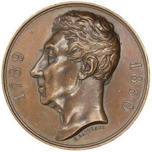 Lafayette (1830), médaille en bronze.