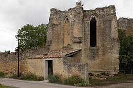 Ruines du monastère des Clarisses.