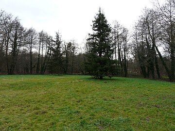 Vue d'une partie du parc.