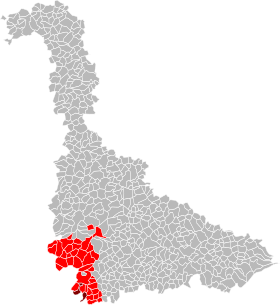 Localisation de Communauté de communes du Pays de Colombey et du Sud Toulois