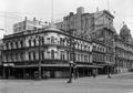 the Waitemata Hotel on the corner of Queen Street and Customs Street in 1927