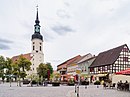 Ensemble Marktplatz (Ehm-Welk-Straße vom Schlossbezirk bis zum Topfmarkt)