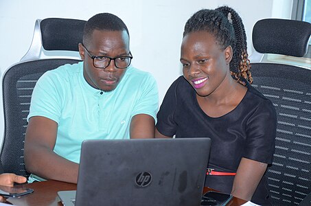 Luganda Wikipedia, Wilson Ssemmanda and Allen Nakatoogo