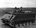 Transportorul blindat M113 în Războiul din Vietnam.