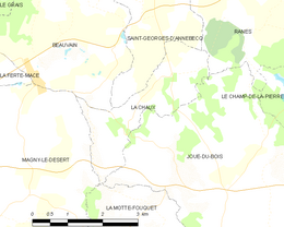 La Chaux – Mappa