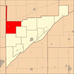 Location in Merrick County