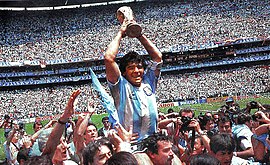 Maradona em 1986