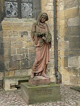 Statue représentant Martin Schongauer par Bartholdi