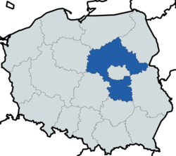 Masovian Regional in blue
