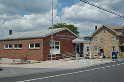 The post office in McAlisterville