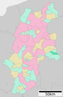 南相木村位置図