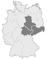 Mitteldeutschland Karte