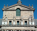 Detail van het hof der Koningen in El Escorial.