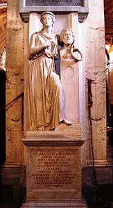 Monument à Claude Gellée, Rome, église Saint-Louis des Français.