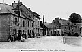 La place du bourg de Moustoir-Remungol vers 1920.