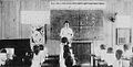 トラック島の公学校における日本語教育の様子（1930年代）