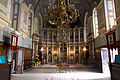 Interior of the church