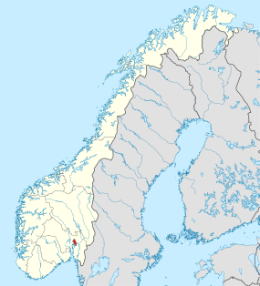 Localisation d'Oslo en Norvège