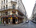 Rue Bergère au carrefour de la rue de Trévise.