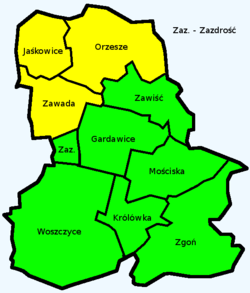 Map of Orzesze