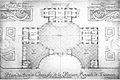 A plan of the Trianon de Porcelaine; built for Madame de Montespan by Louis XIV. It was there that she sought to escape from court life