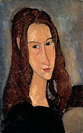 Jeanne Hébuterne by Amedeo Modigliani (1918)