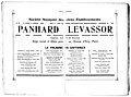 1894-1905 - History of the automobile (Pierre Souvestre): "Main Panhard victories from 1894 to 1905". [42]