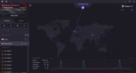 Скриншот программы Proton VPN