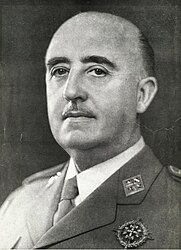 Portrait of Francisco Franco RETRATO DEL GRAL. FRANCISCO FRANCO BAHAMONDE (adjusted levels).jpg