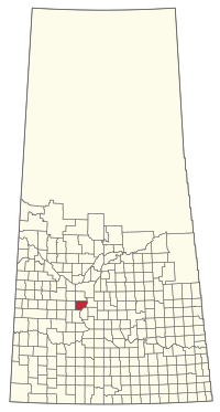 Location of the RM of Montrose No. 315 in Saskatchewan