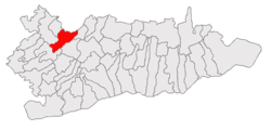 Location of Sărulești, Călărași