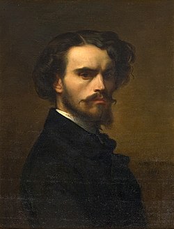 Автопортрет, ок. 1852 г.