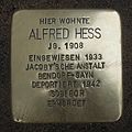 Stolperstein Alfred Hess