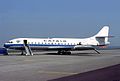 Caravelle VI-R de Catair F-BUFC à Paris- Le Bourget en mars 1976