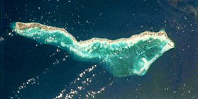 Image satellite de Tabiteuea.