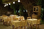 Interior of a taverna in Kos, Greece