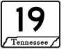 State Route 19 primary marker