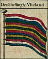 ? Historische vlag volgens Bowles's naval flags of the world (1783)