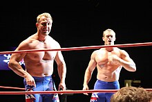 Brutus Magnus et Doug Williams sur le ring