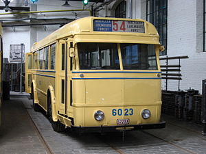 6023 Brossel ACEC trolleybus (1963)