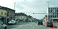 Another view of Trierer Straße, the main avenue of Brand, close to the Marktplatz (on the left), looking towards Aachen