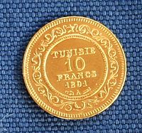 10 франков 1891 года