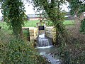 Zelfde sluisje kijkende stroomopwaarts