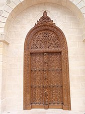 La porte provenant de Zanzibar.