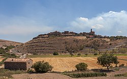 Skyline of Alcalá de Moncayo