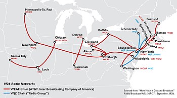 The WEAF and WJZ chains WEAF and WJZ Chains.jpg