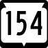 State Trunk Highway 154 signo