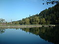 L-Għadira ta' Herzberg (Herzberger Teich) u x-Xaft tar-Rammelsberg.